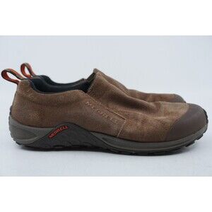 Merrell Jungle Moc Womens Size 7 Cotto Brown Suede Slip On Shoe J69886